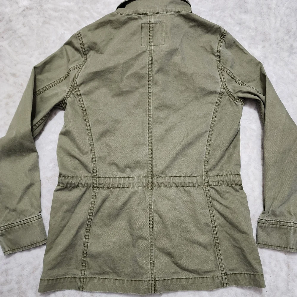 Madewell passage Jacket Military-inspired Women's Size XS Green - Picture 3 of 16